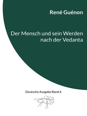 cover image of Der Mensch und sein Werden nach der Vedanta